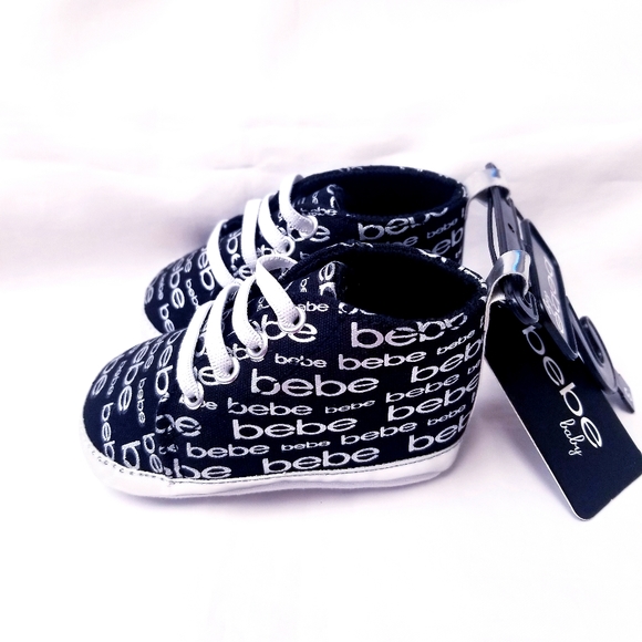 NWT, Bebe Baby Girl Sneakers - Picture 5 of 7